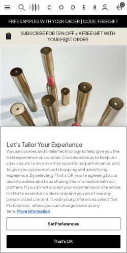 Mobile page screenshot