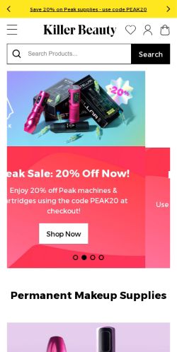 Mobile page screenshot