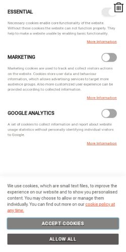 Mobile page screenshot