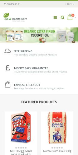 Mobile page screenshot