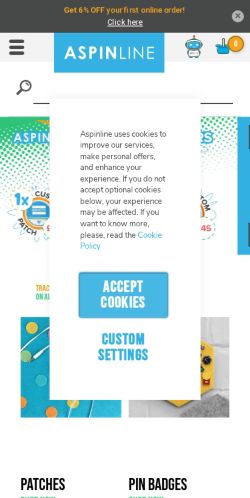Mobile page screenshot