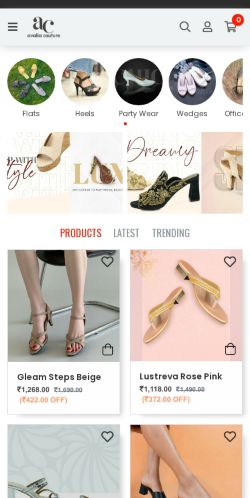 Mobile page screenshot
