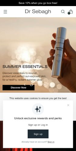 Mobile page screenshot