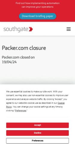 Mobile page screenshot