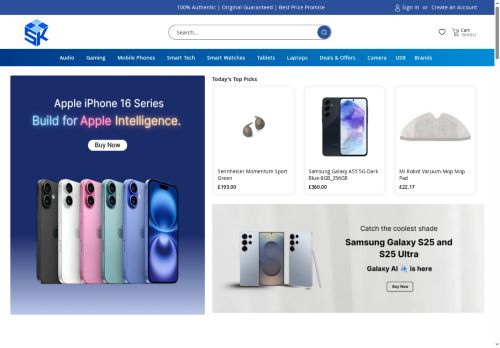 Desktop page screenshot