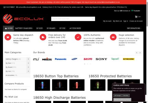 Desktop page screenshot
