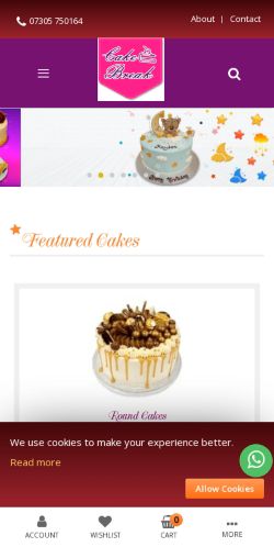 Mobile page screenshot