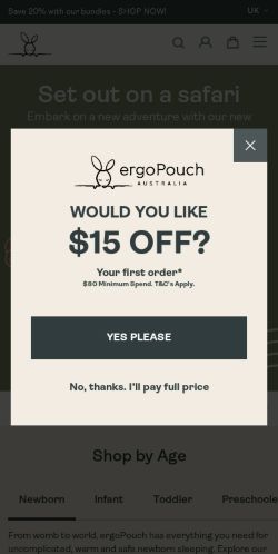 Mobile page screenshot