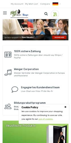Mobile page screenshot