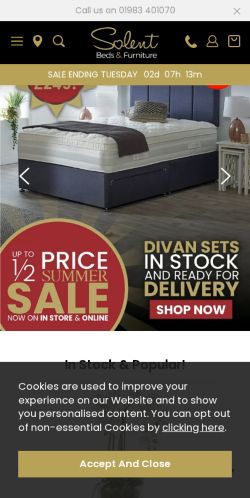 Mobile page screenshot