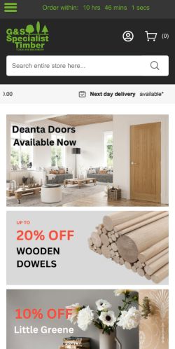 Mobile page screenshot