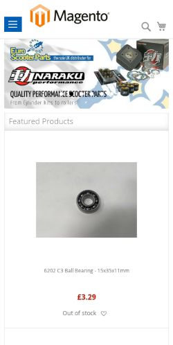 Mobile page screenshot