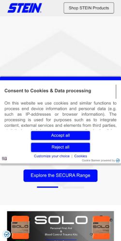 Mobile page screenshot