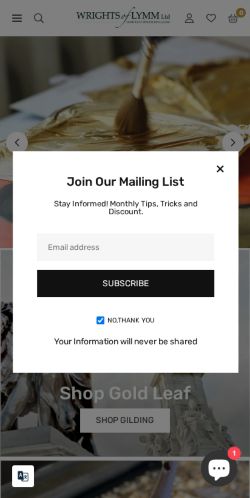 Mobile page screenshot