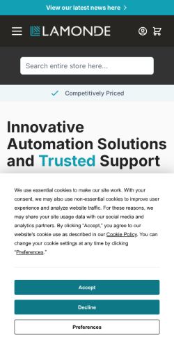 Mobile page screenshot