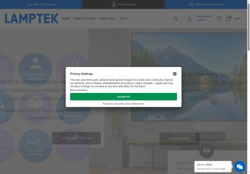 Desktop page screenshot