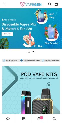 Mobile page screenshot