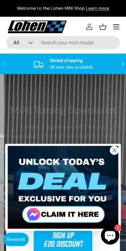 Mobile page screenshot