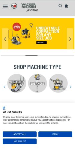 Mobile page screenshot