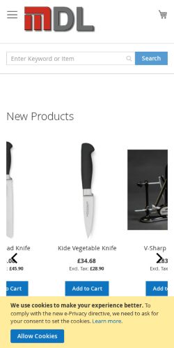 Mobile page screenshot
