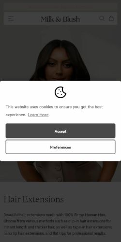 Mobile page screenshot