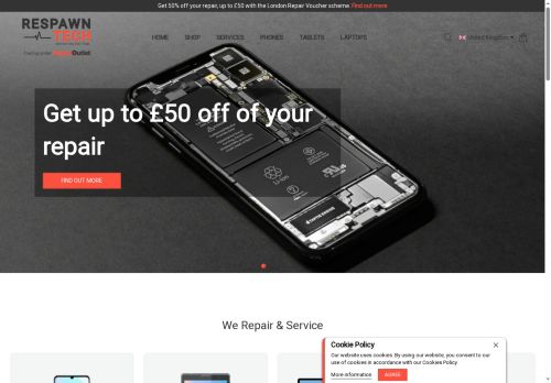 Desktop page screenshot