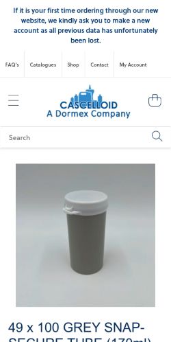 Mobile page screenshot
