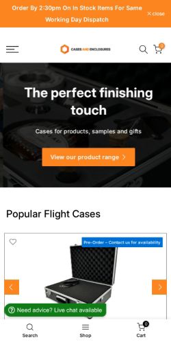 Mobile page screenshot