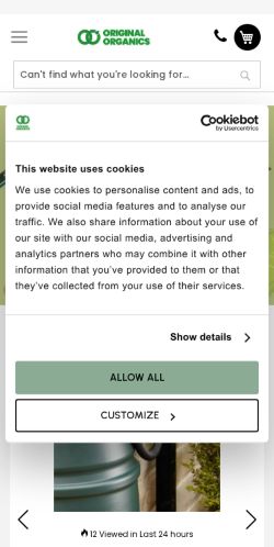 Mobile page screenshot