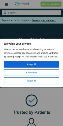 Mobile page screenshot