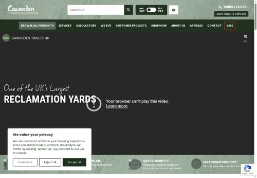 Desktop page screenshot