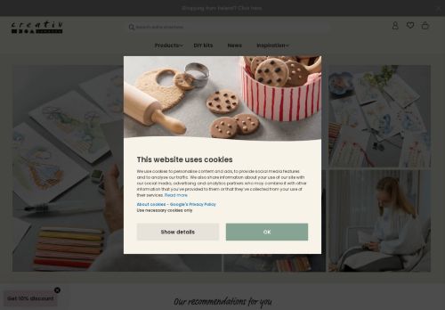 Desktop page screenshot