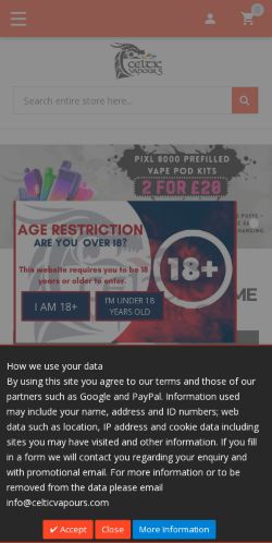 Mobile page screenshot
