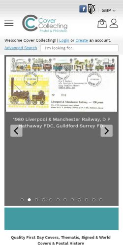 Mobile page screenshot