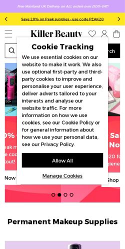 Mobile page screenshot