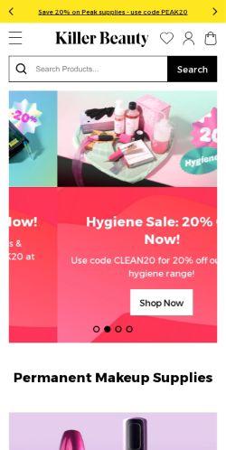 Mobile page screenshot