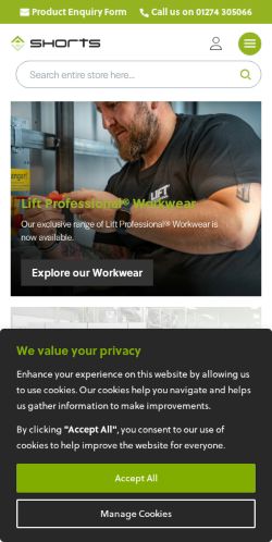 Mobile page screenshot