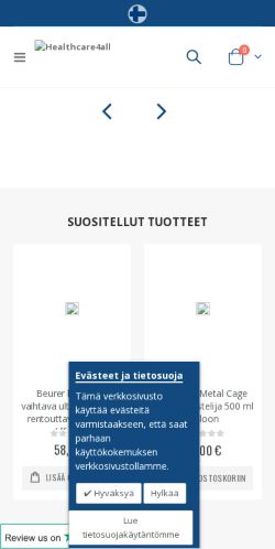 Mobile page screenshot