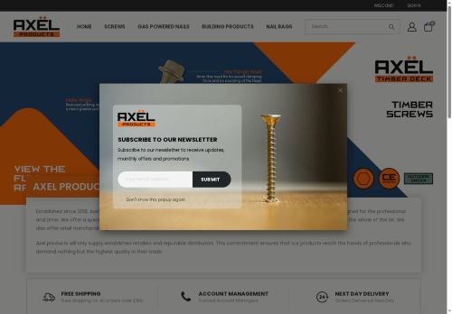 Desktop page screenshot