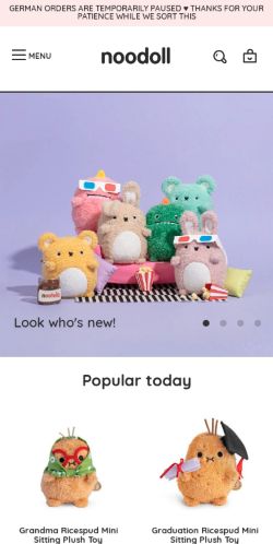 Mobile page screenshot