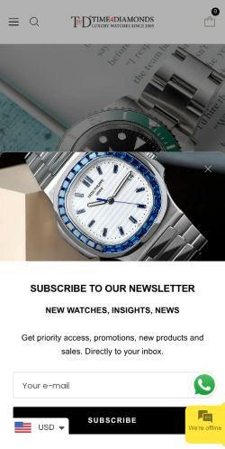 Mobile page screenshot