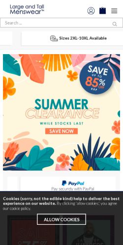 Mobile page screenshot