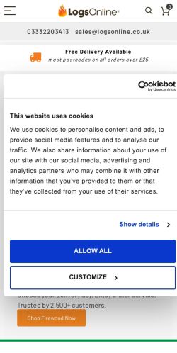 Mobile page screenshot