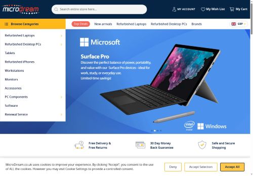 Desktop page screenshot