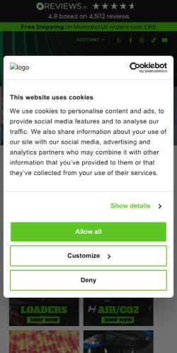 Mobile page screenshot