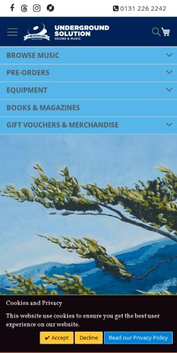 Mobile page screenshot