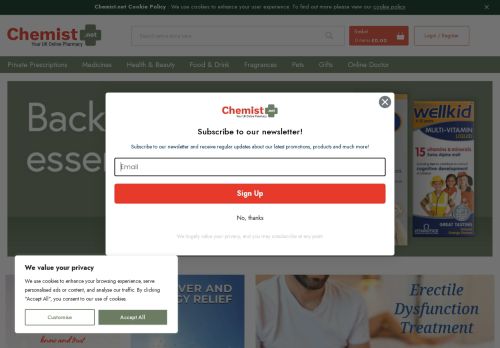 Desktop page screenshot