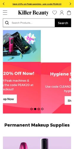 Mobile page screenshot