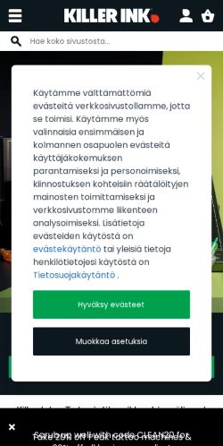 Mobile page screenshot