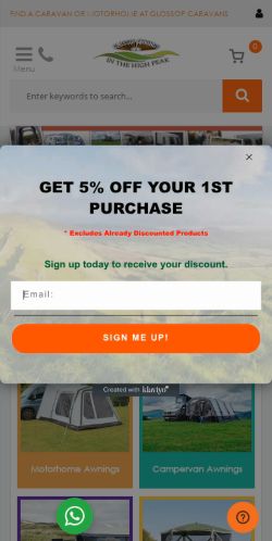 Mobile page screenshot